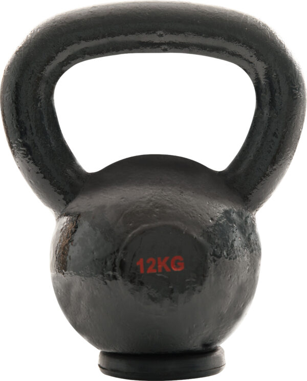 AMILA Kettlebell Cast Iron Rubber Base 12Kg