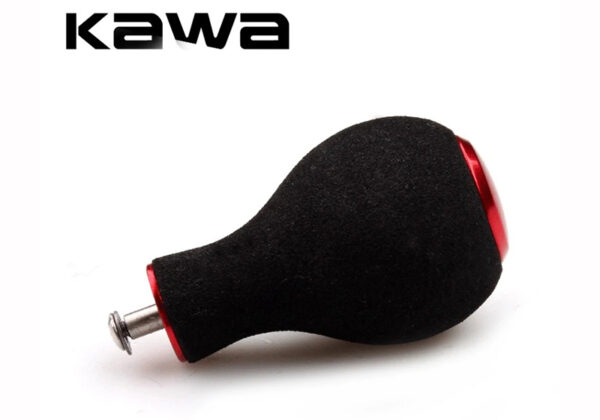 KAWA Eva Knob 29mm Black Red - Image 2