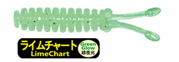 Aji Milk Squid Glow Lime Chart