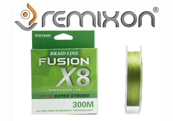 FUSION X8 GREEN 300mt 0.13