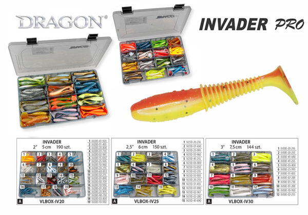 INVADER Pro 5cm 190pcs