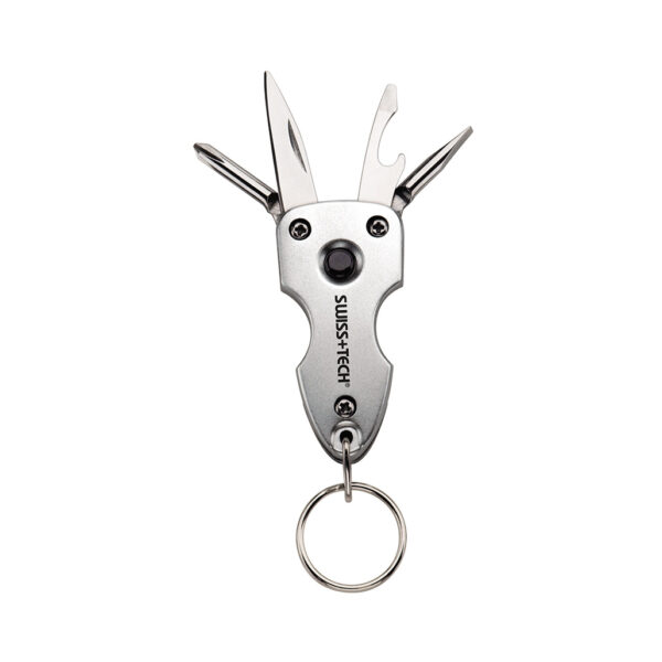 60300 7-ΙΝ-1 ΚΕΥ RING MULTI-TOOL SILVER