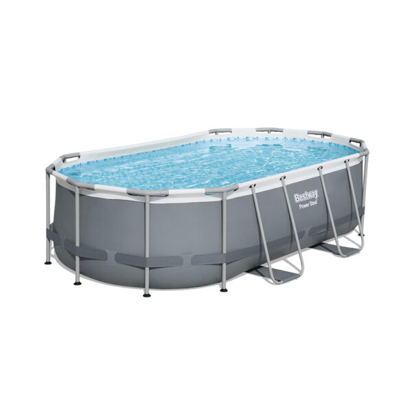 56620 POWER STEEL OVAL POOL 427X250X100CM