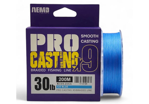 PROCASTING 200m X9 #0,8 Ice blue 0,14mm