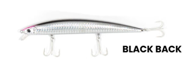 BAY MINNOW 145S BLACK BACK